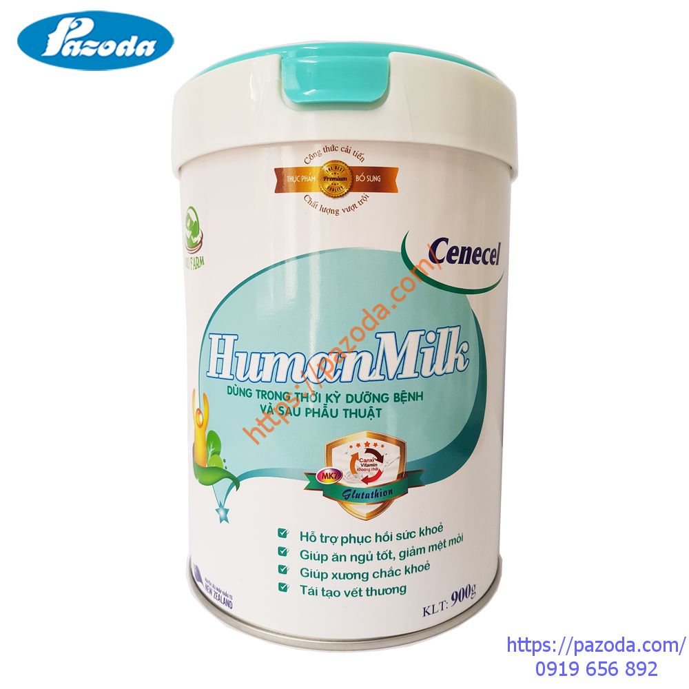 Sữa bột HumanMilk Cenecel 900g