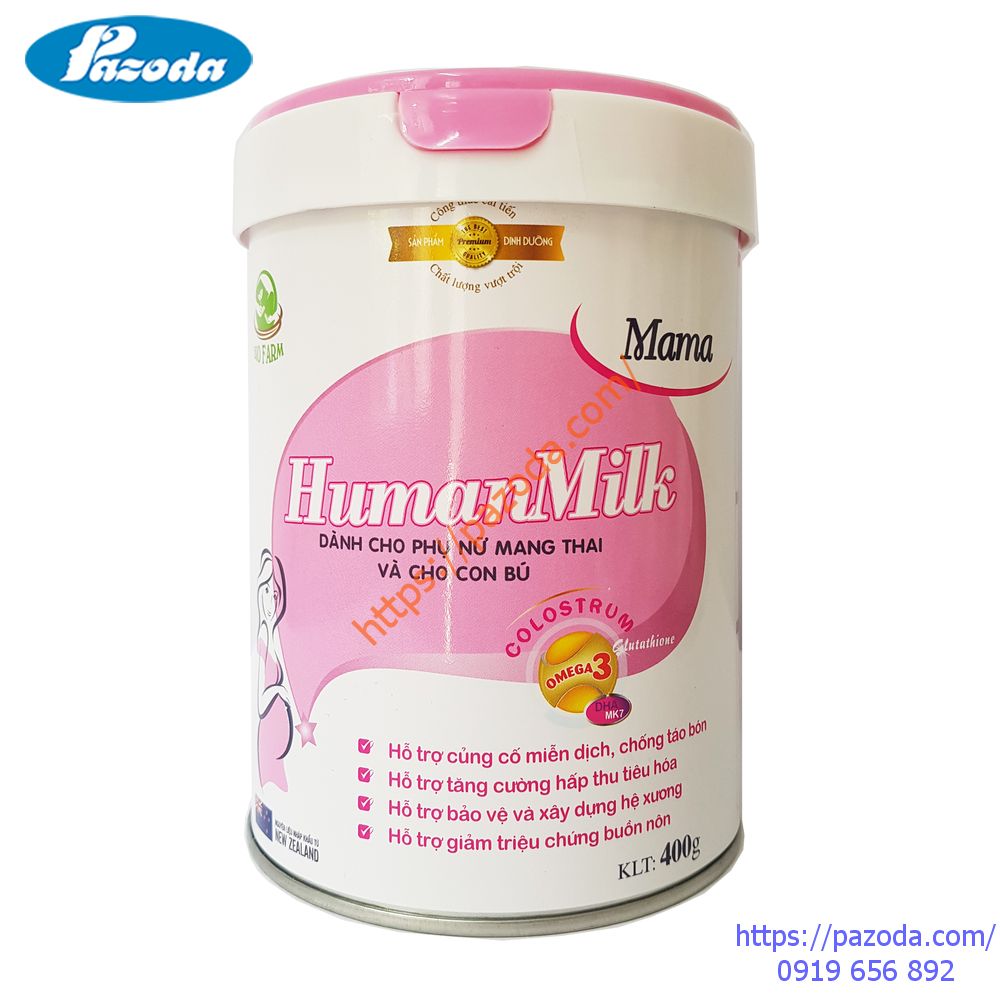 Sữa bột HumanMilk Mama