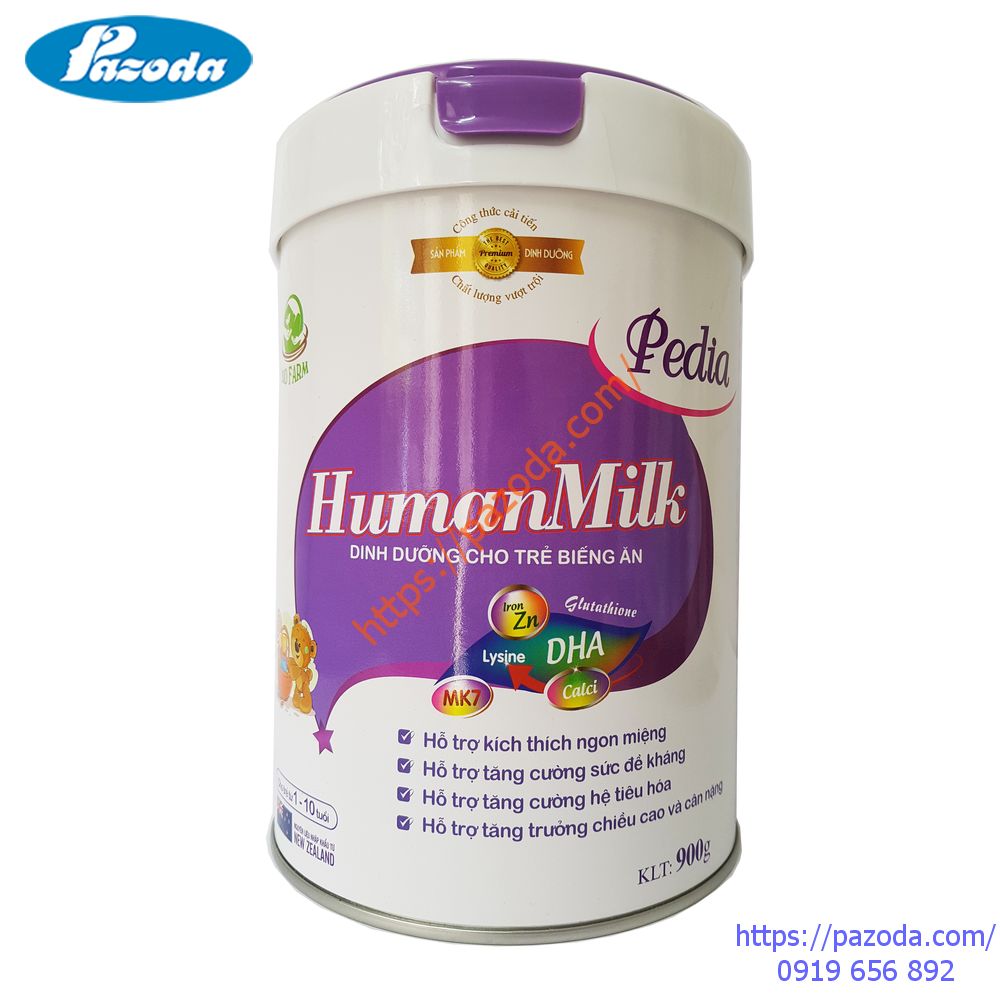 Sữa bột HumanMilk Pedia