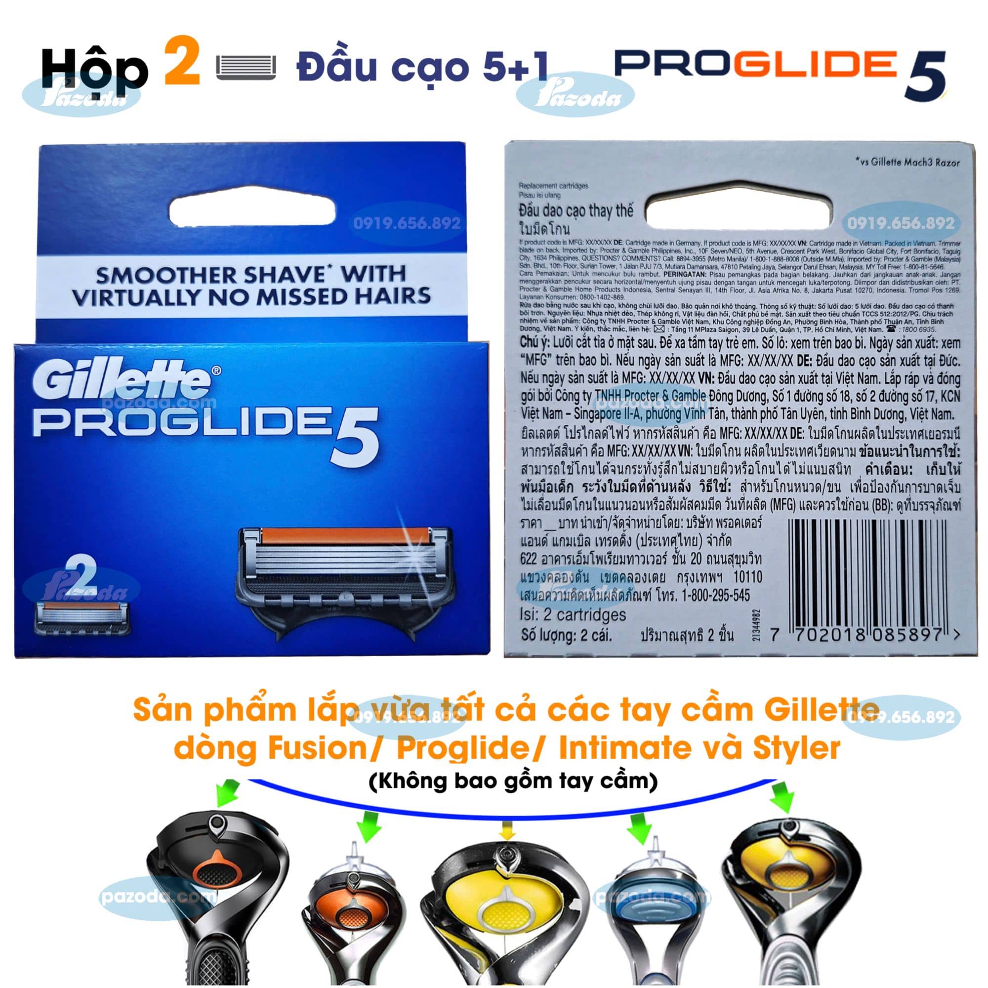 Hop 2 dau cao Gillette proglide5 2026-pazoda