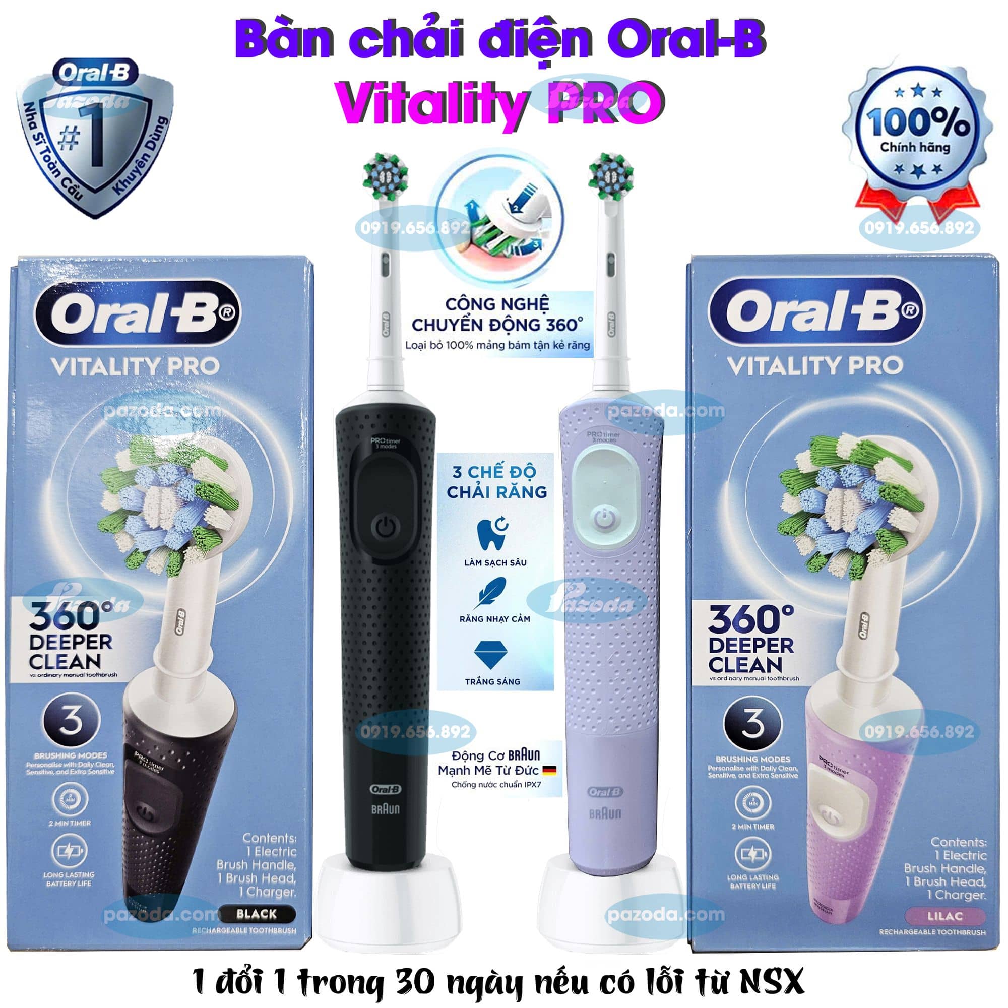 Ban chai dien Oral-B Vitality Pro-pazoda