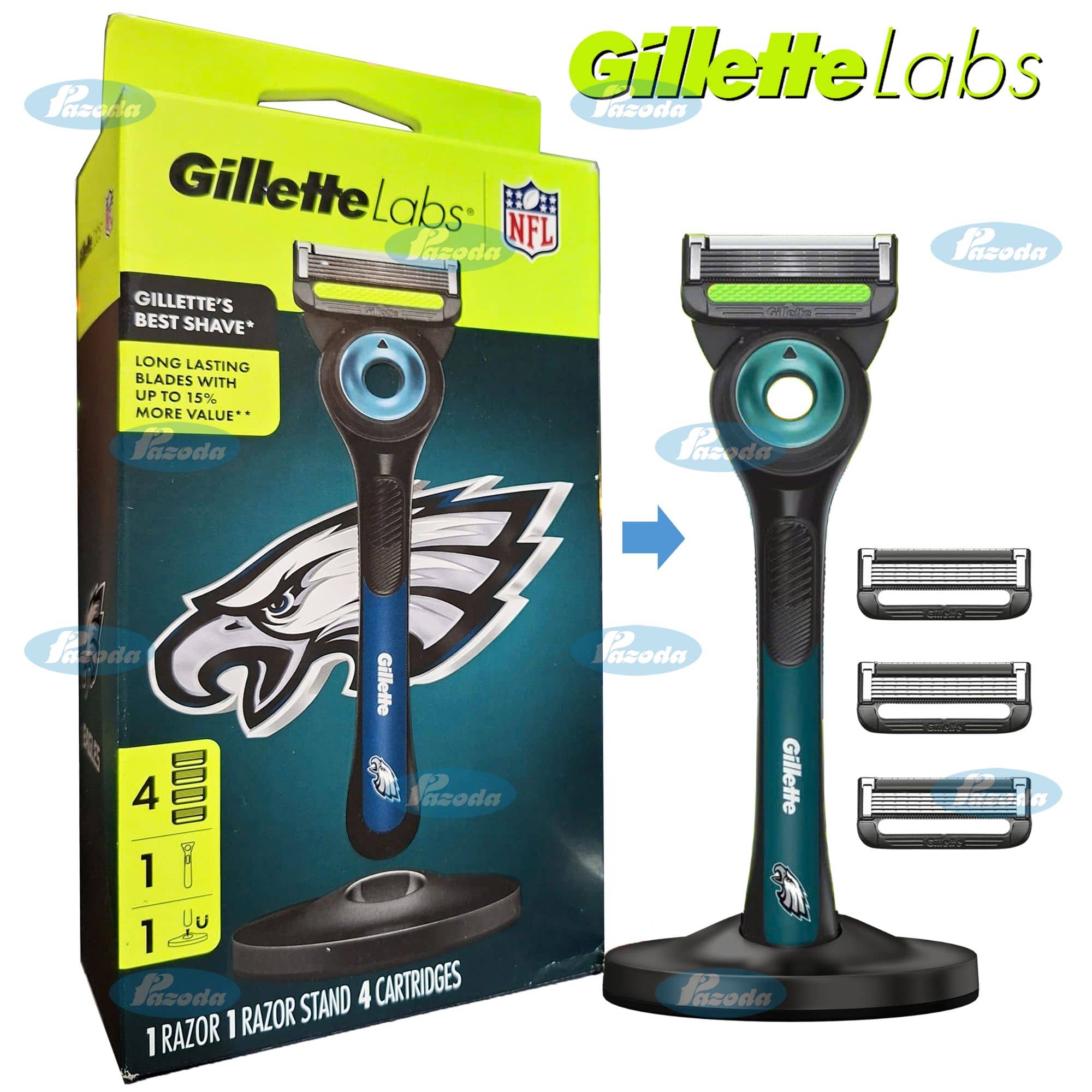 Dao cao rau Gillette Labs Eagls 1+4+D-pazoda